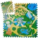 relaxdays Puzzlematte Dinosaurier