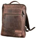 Pride and Soul Business Rucksack &raquo;Jester&laquo; braun, 31x40x13.5 cm