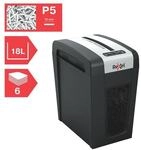 Rexel Aktenvernichter Secure MC6-SL Slimline Whisper-Shred&trade; schwarz,