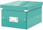 Leitz Ablagebox WOW 6043 &raquo;Click & Store&laquo; klein blau, 21.6x16x28.2 cm