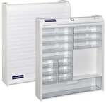 Holthaus Medical Medizinschrank &raquo;Rollmed&laquo; ohne F&uuml;llung wei&szlig;, 42x48x10 cm