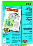 Sigel InkJet-Papier &raquo;Bright White&laquo; IP125 wei&szlig;