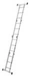 Krause Gelenk-Universalleiter &raquo;CORDA&laquo; 4x3 Sprossen grau, 35x100x28 cm