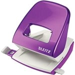 Leitz Locher &raquo;5008 NeXXt WOW&laquo; violett, 10.4x10x13.7 cm