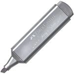 Faber-Castell Textmarker &raquo;TL 46 Metallic&laquo; Metallic s&iacute;lber