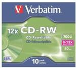 Verbatim CD-Rohlinge &raquo;CD-RW&laquo; silber