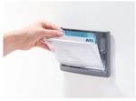 Durable 4861 T&uuml;rschild &raquo;Click Sign&laquo; 149 x 106 mm grau, 14.9x10.6 cm