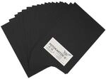 folia Fotokarton 300 g/m&sup2; A4 50 Blatt schwarz