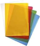 Durable 100er-Pack Sichth&uuml;llen A4 farbig genarbt &raquo;2337&laquo; (5 Farben zu je 20 St&uuml;ck)