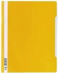 Durable Schnellhefter A4 &Uuml;berbreite PVC-Hartfolie 200 Blatt 50 St&uuml;ck gelb, 24.5x31
