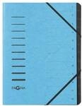 Pagna Ordnungsmappe - 12 F&auml;cher blau, 24.5x32x5 cm