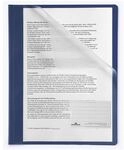 Durable 25er-Pack Schnellhefter - A4 &uuml;berbreit blau, 22.4x31.2 cm