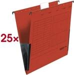 Falken 25er-Pack H&auml;ngetaschen &raquo;UniReg&laquo; rot, 34.8x24.7 cm