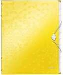Leitz Ordnungsmappe &raquo;WOW 4634&laquo; gelb, 26.5x32x1.7 cm