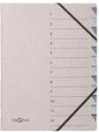 Pagna Ordnungsmappe &raquo;Easy Grey&laquo; 12-teilig blau, 24x32x5 cm