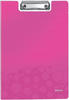 Klemmmappe »WOW 4199« pink, Leitz, 23x33 cm