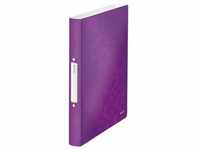 Ringbuch »WOW 4257« violett, Leitz, 25.7x31.4 cm