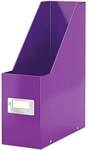 Leitz Stehsammler WOW 6047 &raquo;Click & Store&laquo; violett, 10.3x25.3 cm