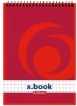 Herlitz Collegeblock &raquo;x.book&laquo; A6 kariert rot