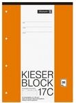 Brunnen Kieserblock &raquo;KIESER 07 0017 C 1042927&laquo; A4 Sonderlineatur (Lineatur 21)