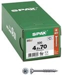 SPAX Universalschrauben T20 Senkkopf WIROX 4,5 x 70 mm 500 St&uuml;ck