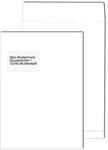 Mailmedia 100 Faltentaschen DIN C4 140 g/m&sup2; mit Fenster wei&szlig;, 32.4x22.9 cm