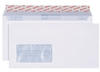Briefumschläge »Proclima« DL+ mit Fenster und Haftklebung - 500 Stück weiß,
