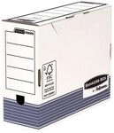 Bankers Box System Archivschachtel A4 - 10 cm wei&szlig;, 11.1x32.7x26.5 cm