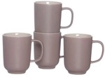 Ritzenhoff & Breker 4er-Pack Kaffeebecher &raquo;Jasper&laquo; 285 ml Taupe, 10 cm