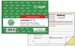 Sigel Formularbuch &raquo;Quittung inkl. MwSt.&laquo; SD121 gelb