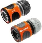 GARDENA Schlauchverbinder-Satz 13mm (&frac12;“) – 15mm (5/8“)
