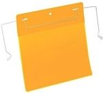 Durable Drahtb&uuml;geltasche A5 quer &raquo;1752&laquo; gelb