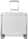 Alumaxx Business Trolley &raquo;GEMINI&laquo; mit herausnehmbarem F&auml;cherfach silber,