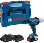BOSCH Akku-Nietpistole &raquo;GRG 18V-16 C&laquo; Sologer&auml;t, Ladeger&auml;t, 2 Akkus, Koffer