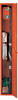 Stehschrank Erste-Hilfe-Trage mit Füllung orange, SÖHNGEN, 30x200x20 cm