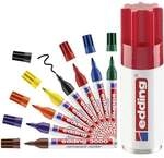 Edding 8er-Box Permanent-Marker &raquo;3000&laquo; grau