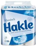 Hakle Toilettenpapier &raquo;Klassisch&laquo; 3-lagig - 24 Rollen schwarz