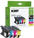 KMP Tintenpatronen-Set ersetzt Brother &raquo;LC-1240&laquo; schwarz