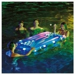 SummerWaves Luftmatratze &raquo;Bierpong&laquo; inkl. LED-Funktion, 84x19x160 cm