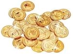 relaxdays Spielgeld-Set &raquo;Goldtaler Piraten&laquo; 288-tlg.