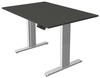 Höhenverstellbarer Steh-Sitz-Tisch (elektrisch) »Move 3« 120 cm grau,...