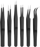 goobay Pinzetten-Set 6-teilig schwarz