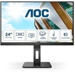 AOC Monitor &raquo;24P2QM&laquo; 60,4 cm / 23,8 '' schwarz