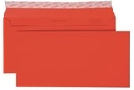 ELCO Briefumschl&auml;ge Color DIN lang ohne Fenster 250 St&uuml;ck rot, 22.9x11.4 cm