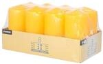 STARPAK Stumpenkerzen 10 cm 8 St&uuml;ck gelb, 10 cm