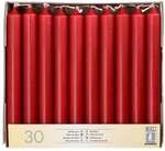 STARPAK Kerzen 19,6 cm 30 St&uuml;ck rot, 19.6 cm