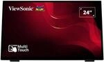 ViewSonic Monitor &raquo;TD2465&laquo; 60,96 cm / 24 '' schwarz, 55.5x40.1x19.8 cm