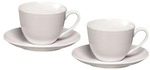Ritzenhoff & Breker Cappuccino-Set &raquo;Bianco&laquo; wei&szlig;, 10x8x10 cm