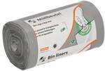 Deiss 50 M&uuml;llbeutel aus Recyclingmaterial &raquo;FIRST PLUS pcr &reg;&laquo; 80 Liter grau
