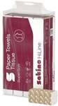 satino HiLine Papierhandt&uuml;cher &raquo;HiLine Supersoft&laquo; 2-lagig hochwei&szlig; wei&szlig;, 24 cm